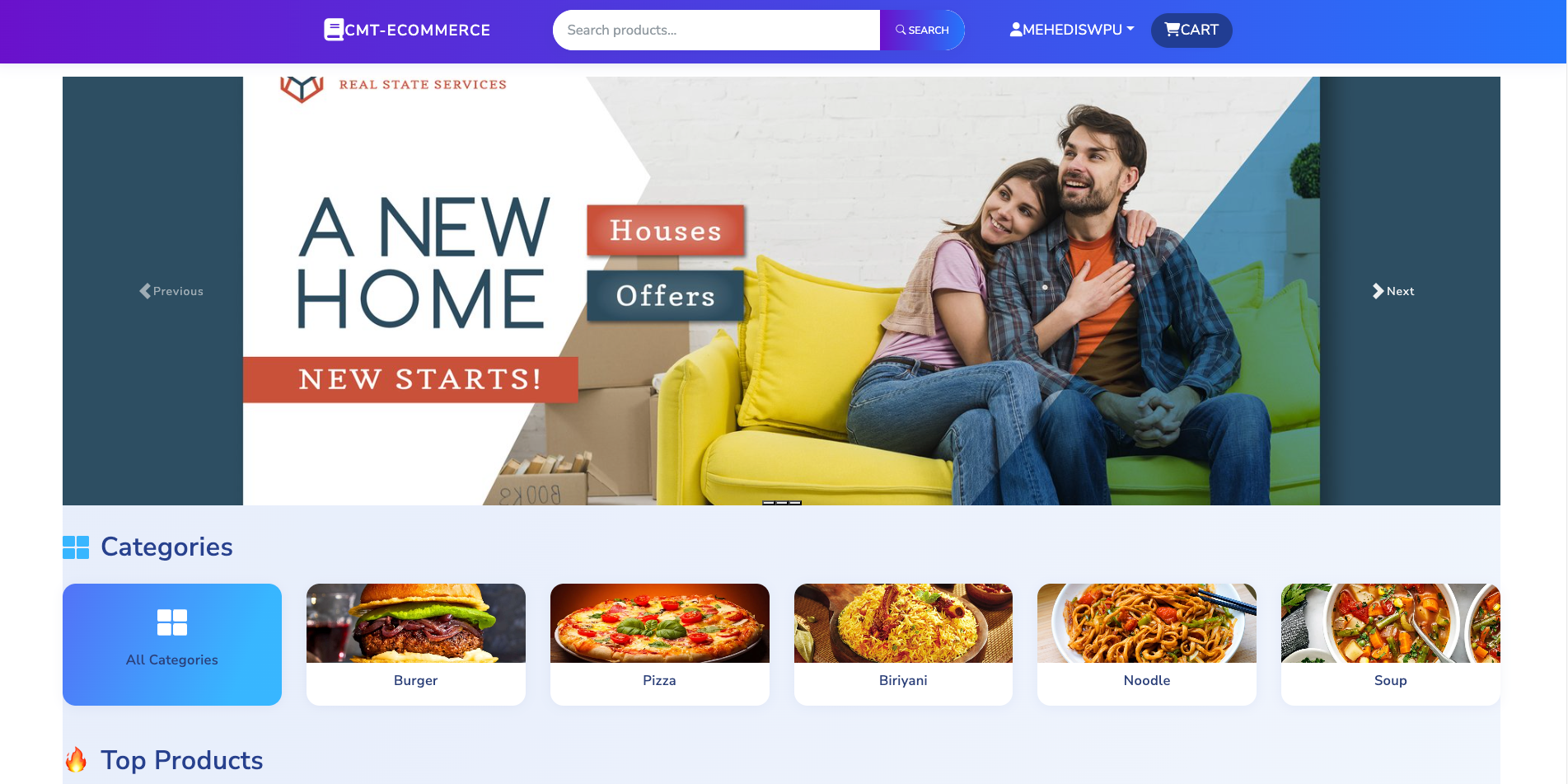 eCommerce Dashboard